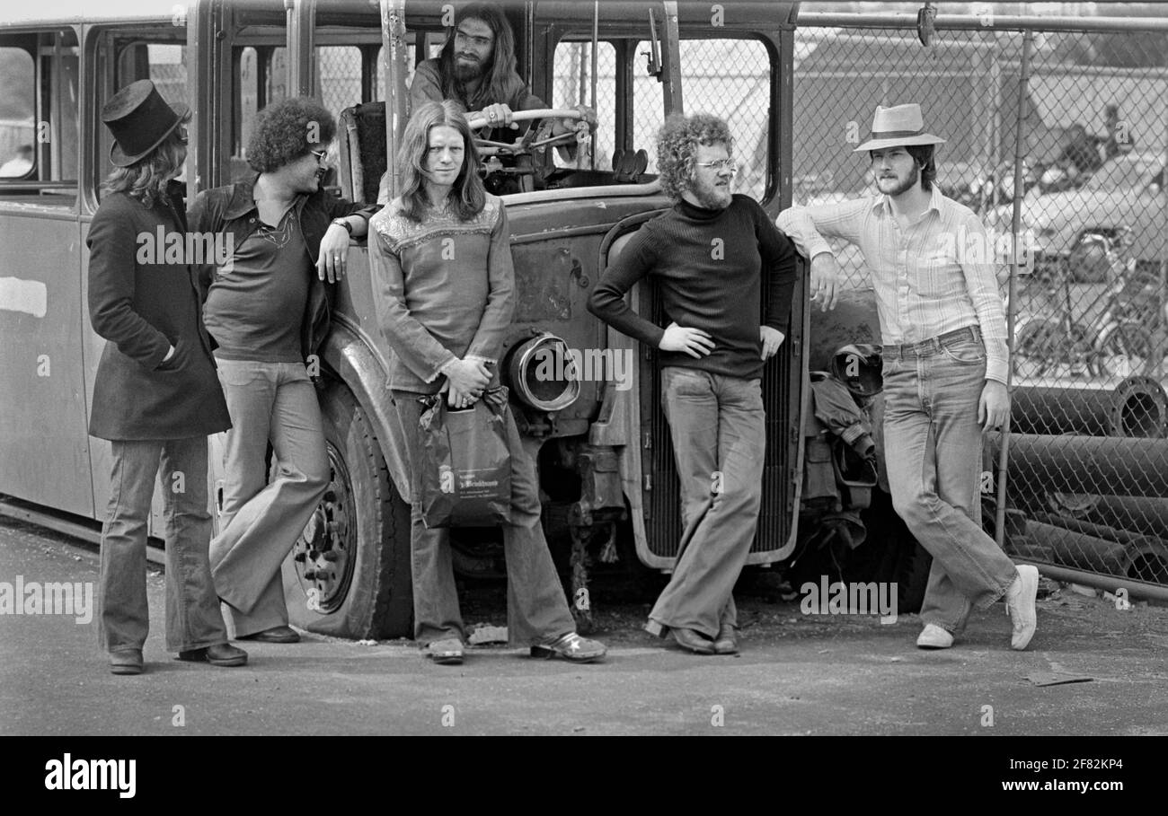 Stealers Wheel, Amsterdam Netherlands, 1973, (Photo Gijsbert Hanekroot