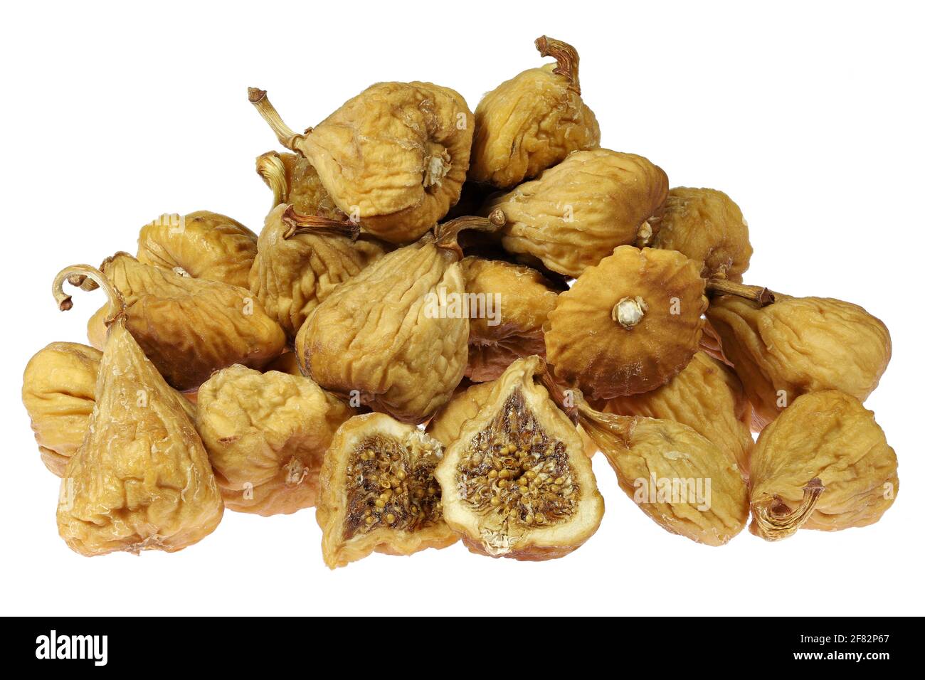 dried wild figs isolated on white background Stock Photo Alamy