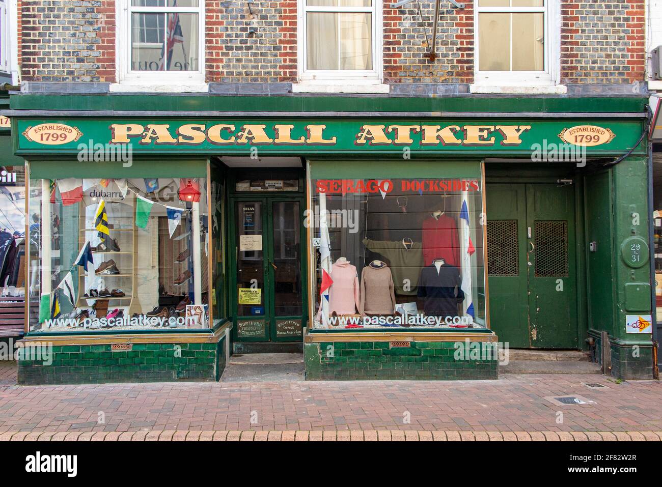 Pascall Atkey in Cowes, the oldest known ship and yacht fitter in the UK Stock Photo