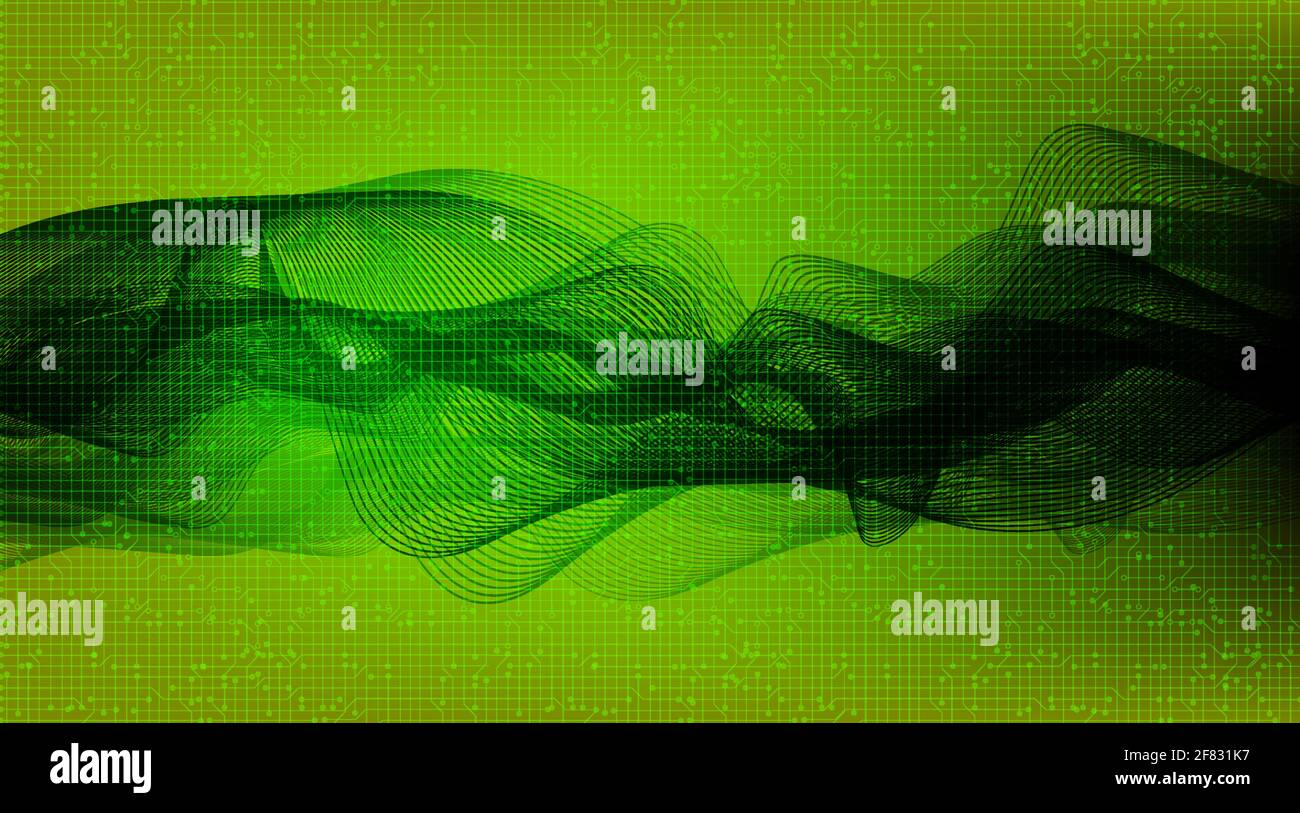 Equalizer Dark Green Background,technology and earthquake wave diagram ...