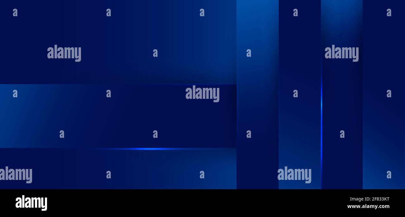 Abstract background shiny blue stripes lines with lighting. Vector illustration Stock Vector