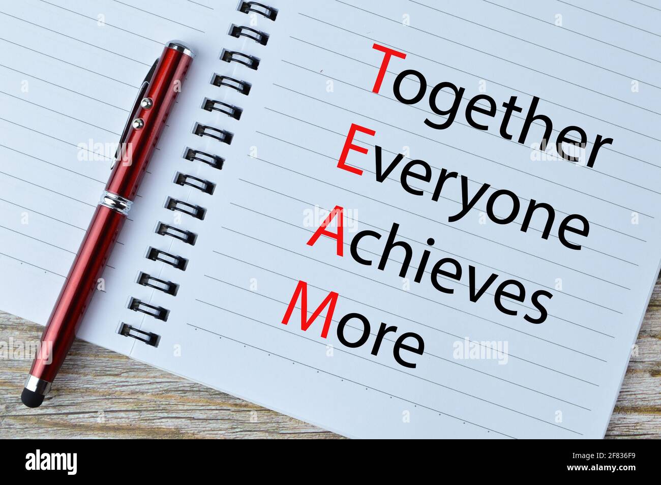 Together everyone achieves more hi-res stock photography and images - Alamy