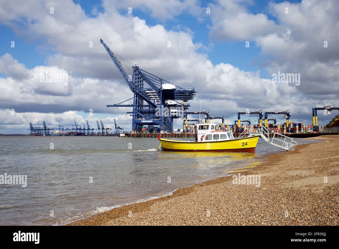 Harwich Harbour Foot Ferry which goes between Harwich and Felixstowe on