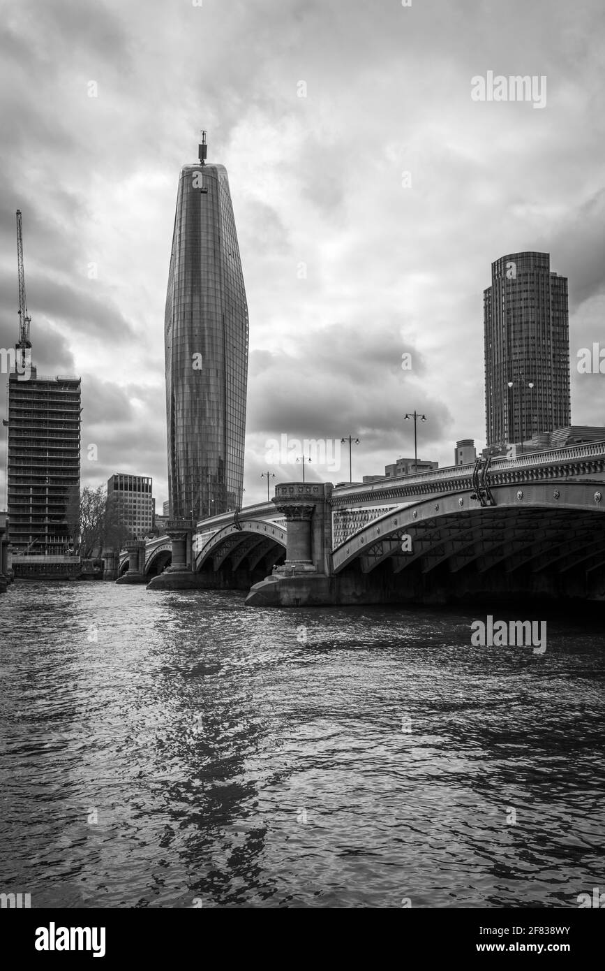 a wander along the Thames Stock Photo