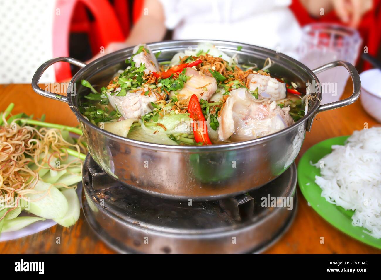 Fish hot pot, popular food in Vung Tau city, Vietnam Stock Photo Alamy