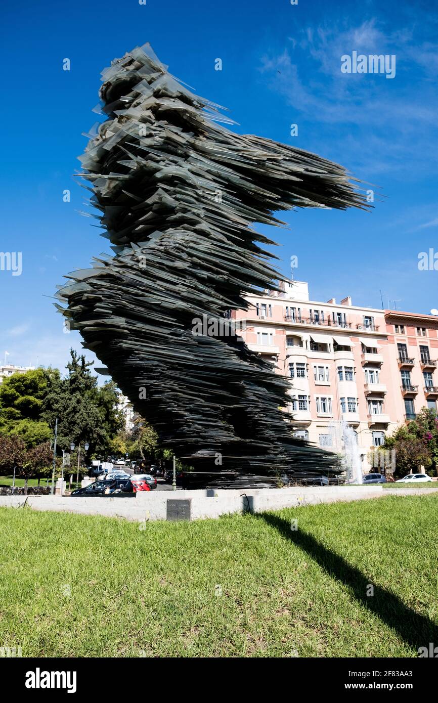Dromeas (The Runner) by Costas Varotsos in Athens, Greece on October 2020  Stock Photo - Alamy