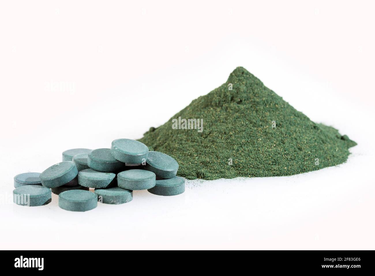 High quality concentrated protein spirulina Stock Photo Alamy