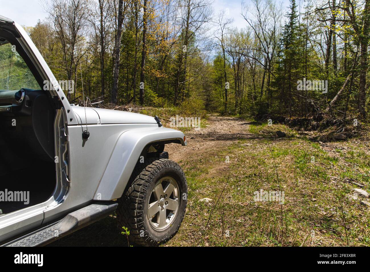 Car track rear view hi-res stock photography and images - Alamy
