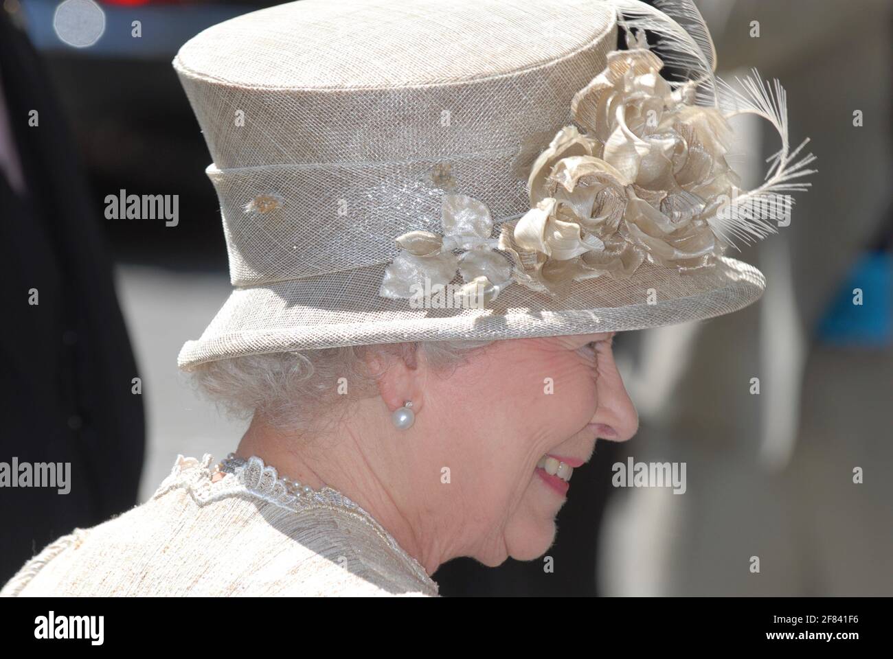 HRH The Queen, Official 80th Birthday Thanksgiving Service, St Pauls Cathedral, London.UK 15.06.06 Stock Photo