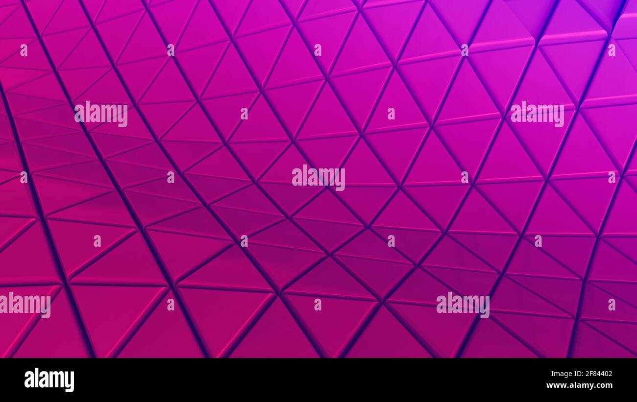 abstract backdrop background cells color purple floor for futuristic graphics hexagon, illustration, matrix network pattern colorful tech triangle wal Stock Photo