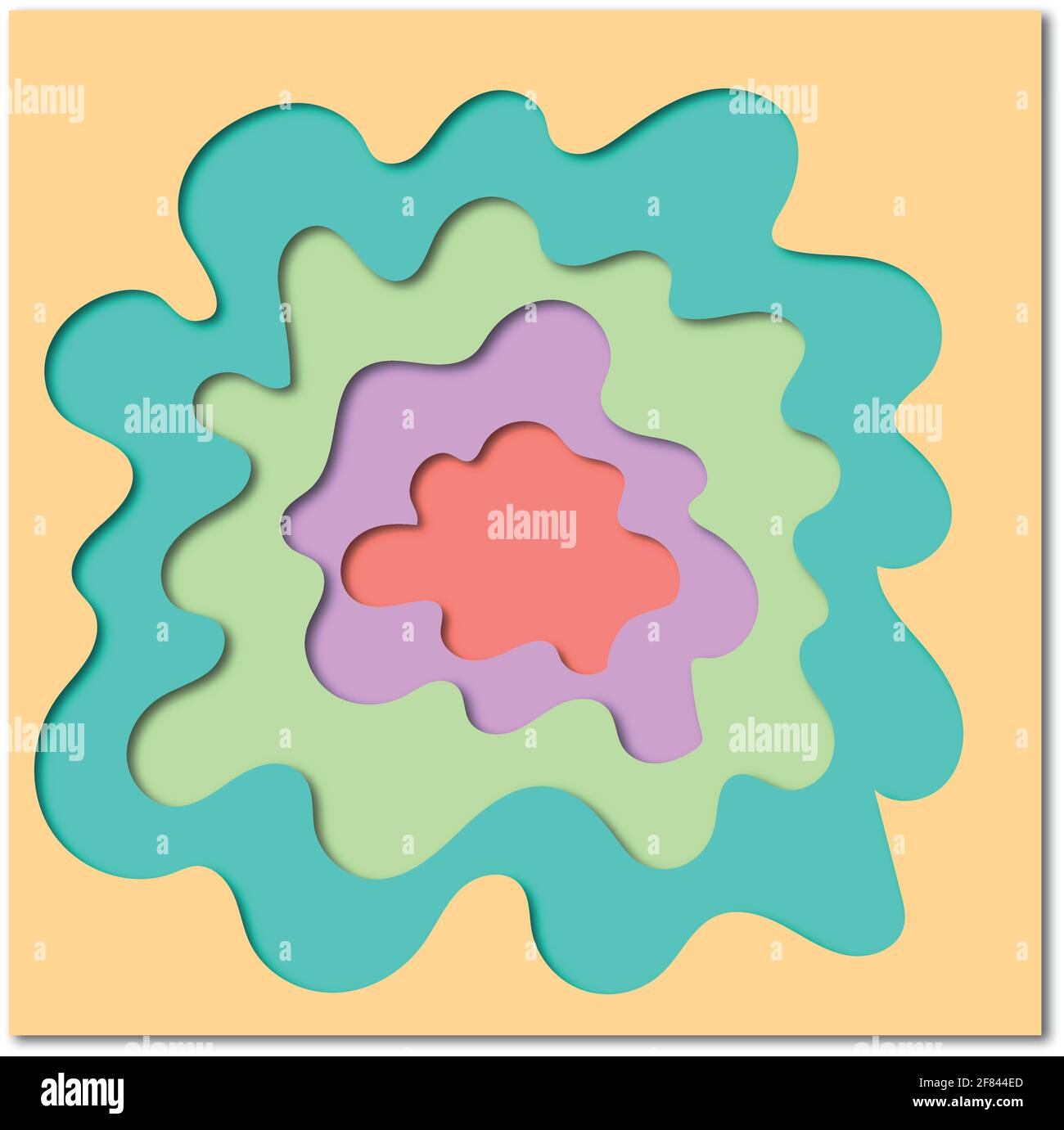 Colorful relief carving Stock Vector Images - Alamy