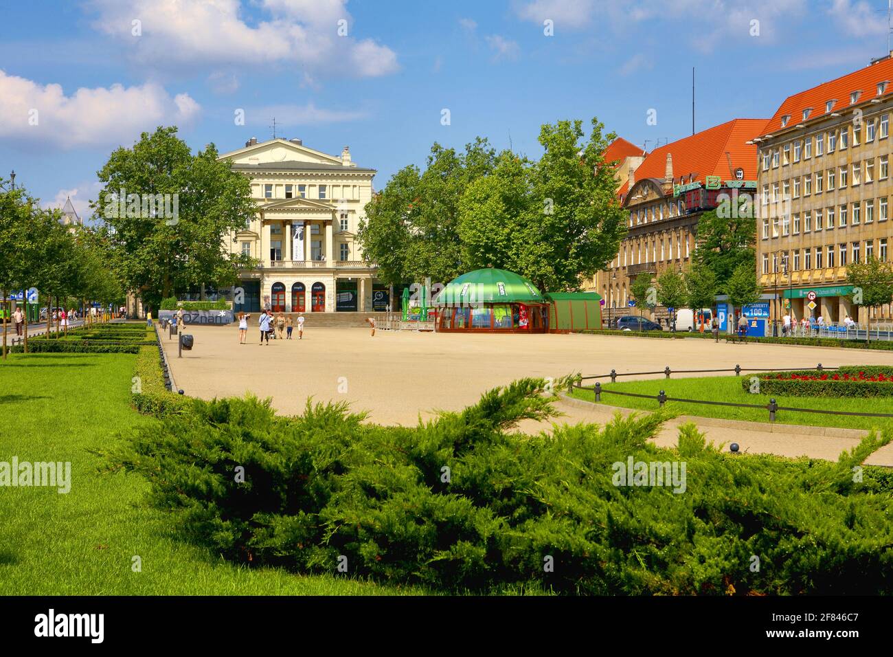 Poland, Poznan, Arkadia, Great Poland voivodeship. Stock Photo