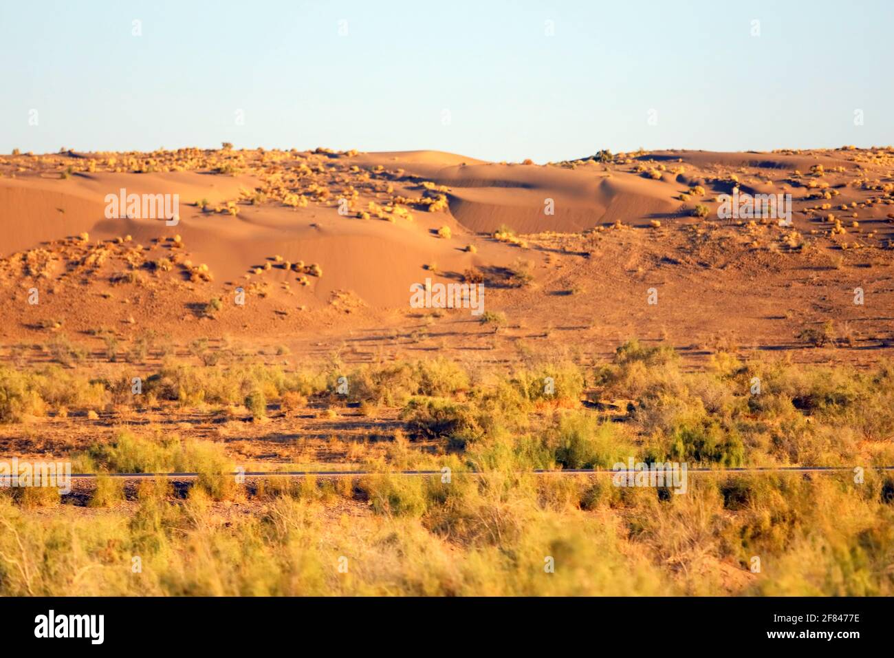 Iran - Diese Wüste ist nicht auf dem Mars, sondern in Iran. Stock Photo