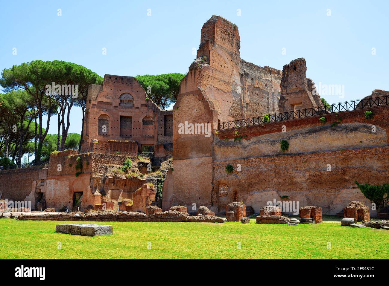 Palatine Rome Ancient roman ruins at the Palatine Hill, Rome, Italy Stock Photo - Alamy