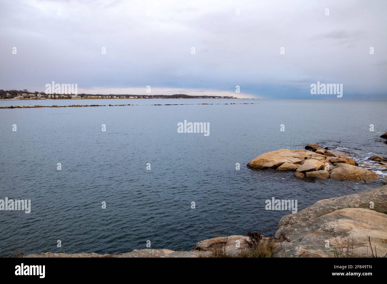 Rocky Neck State Park Stock Photo Alamy