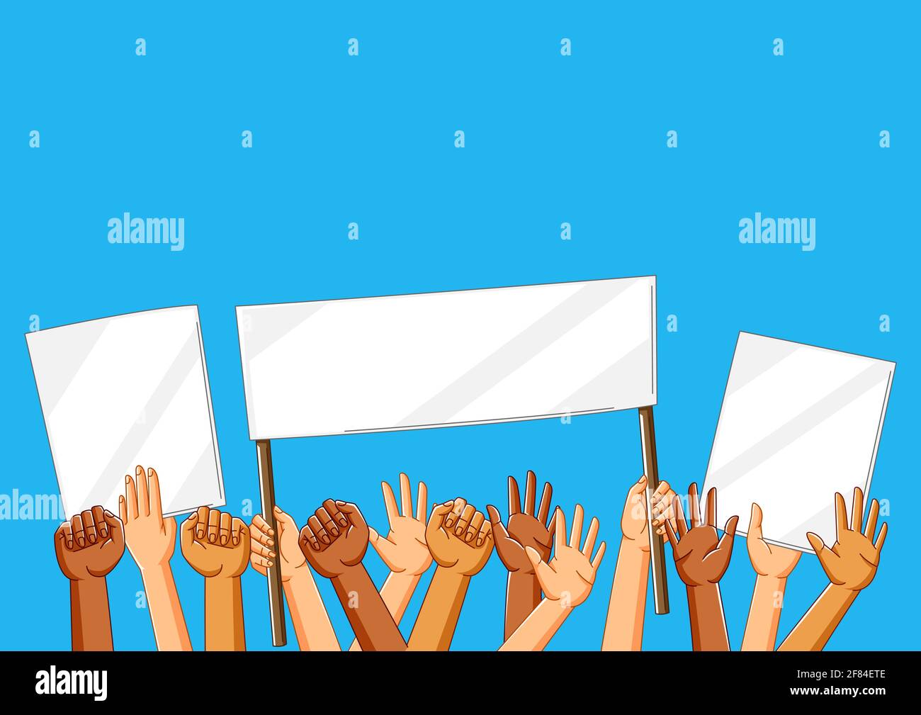 Picket signs hires stock photography and images Alamy