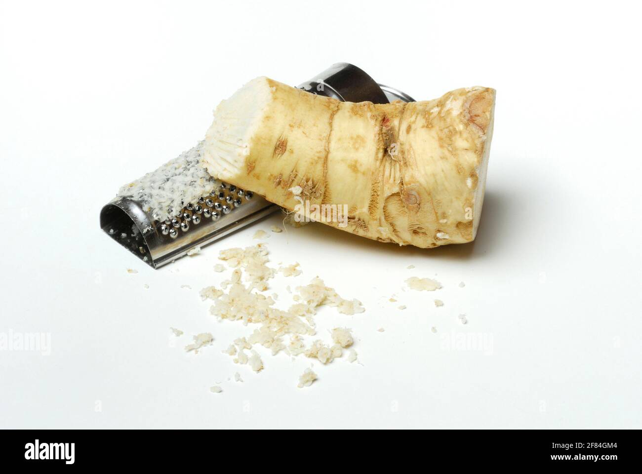 Grated Horseradish (Armoracia rusticana) horseradish, root with grater Stock Photo Alamy