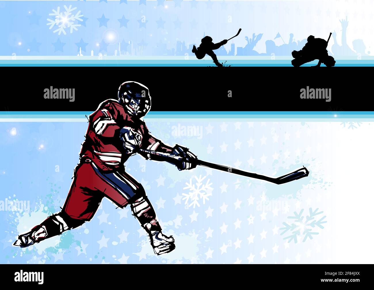 Ice hockey poster hi-res stock photography and images - Alamy