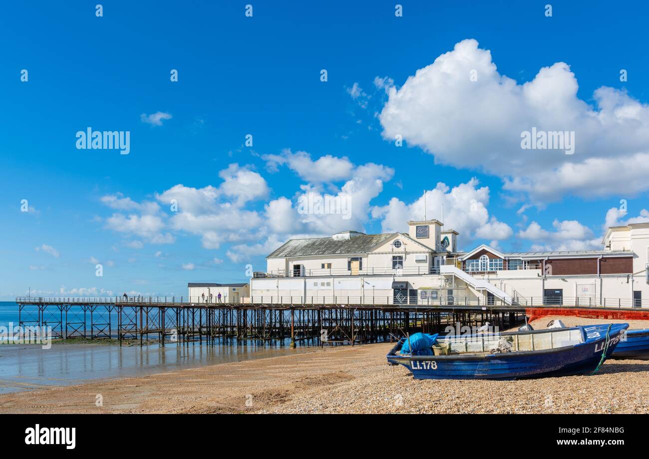 Bognor Pier at the seaside town of Bognor Regis in West Sussex, England, UK. Stock Photo