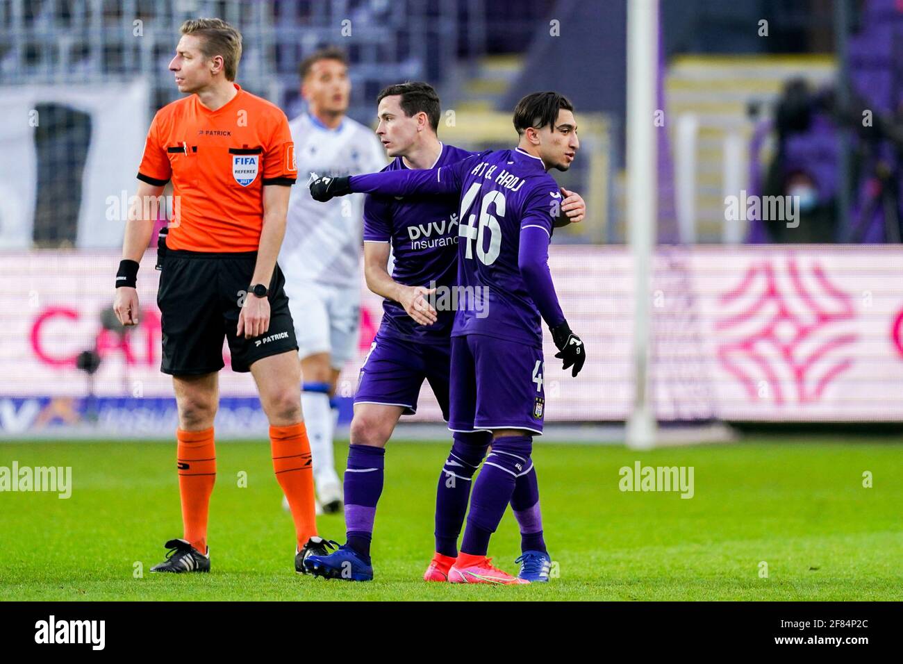 Belgian First Division A, RSC Anderlecht v Club Brugge