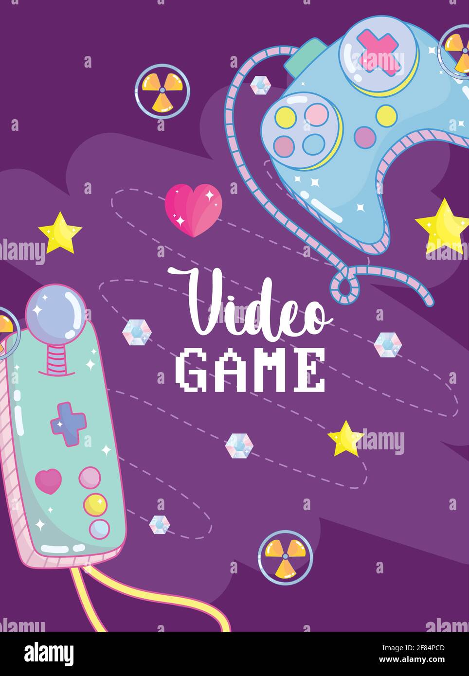video game controls and text Stock Vector Image & Art - Alamy