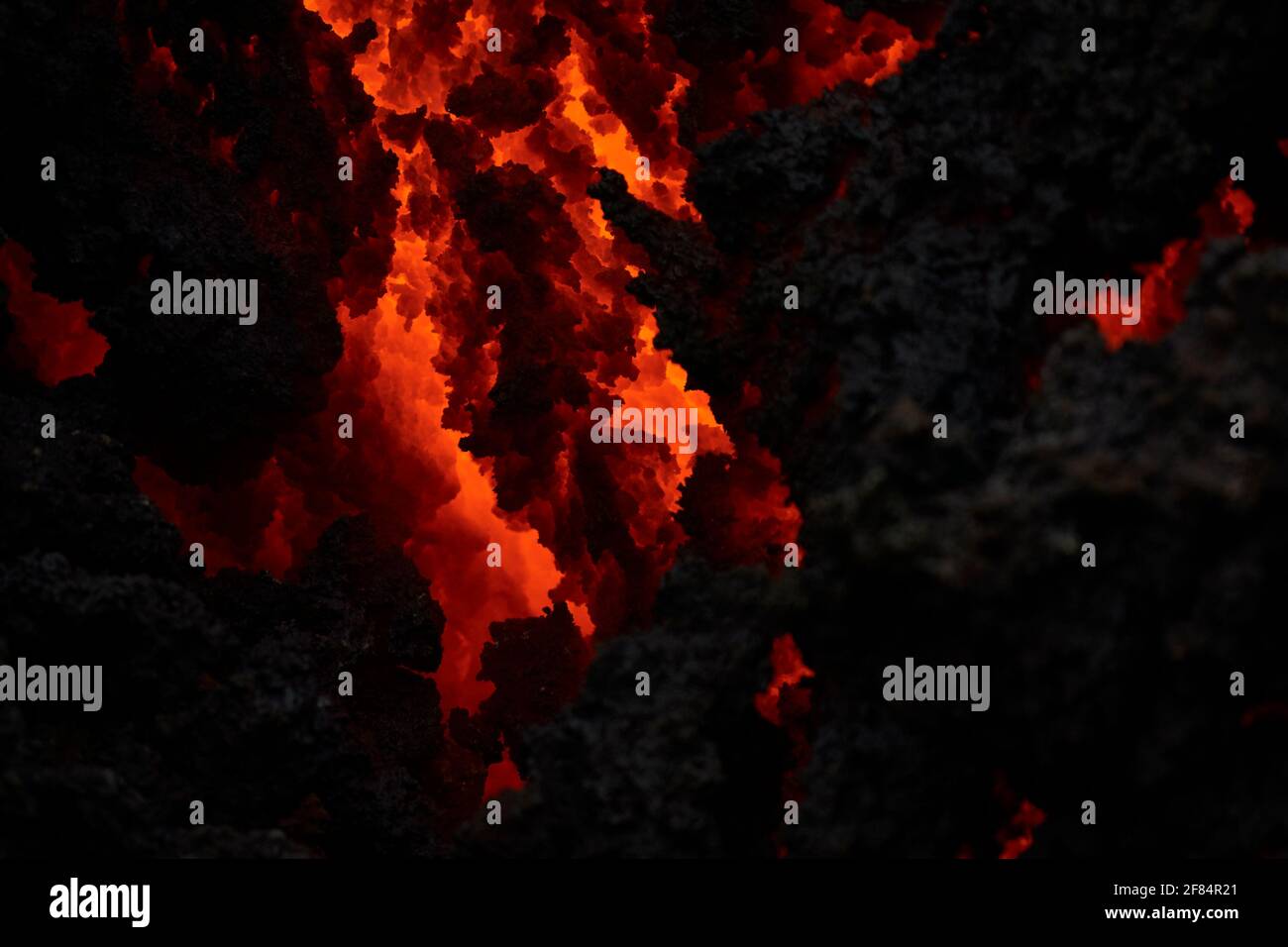 Detail of lava field, Fagradalsfjall volcano, Iceland Stock Photo - Alamy