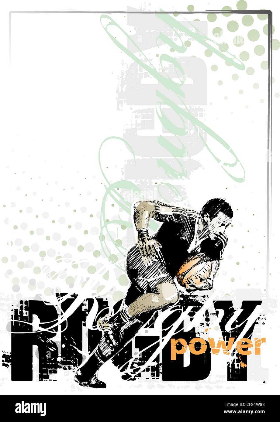 Rugby poster background Stock Vector Image & Art - Alamy