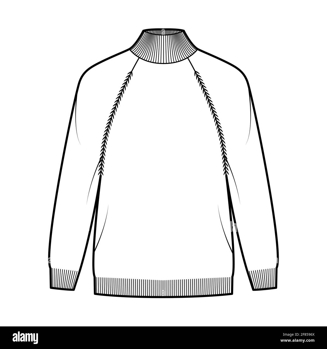 Premium Vector | Turtle neck sweater | Ladies turtleneck sweaters, Mens  shirt pattern, High neck sweatshirt