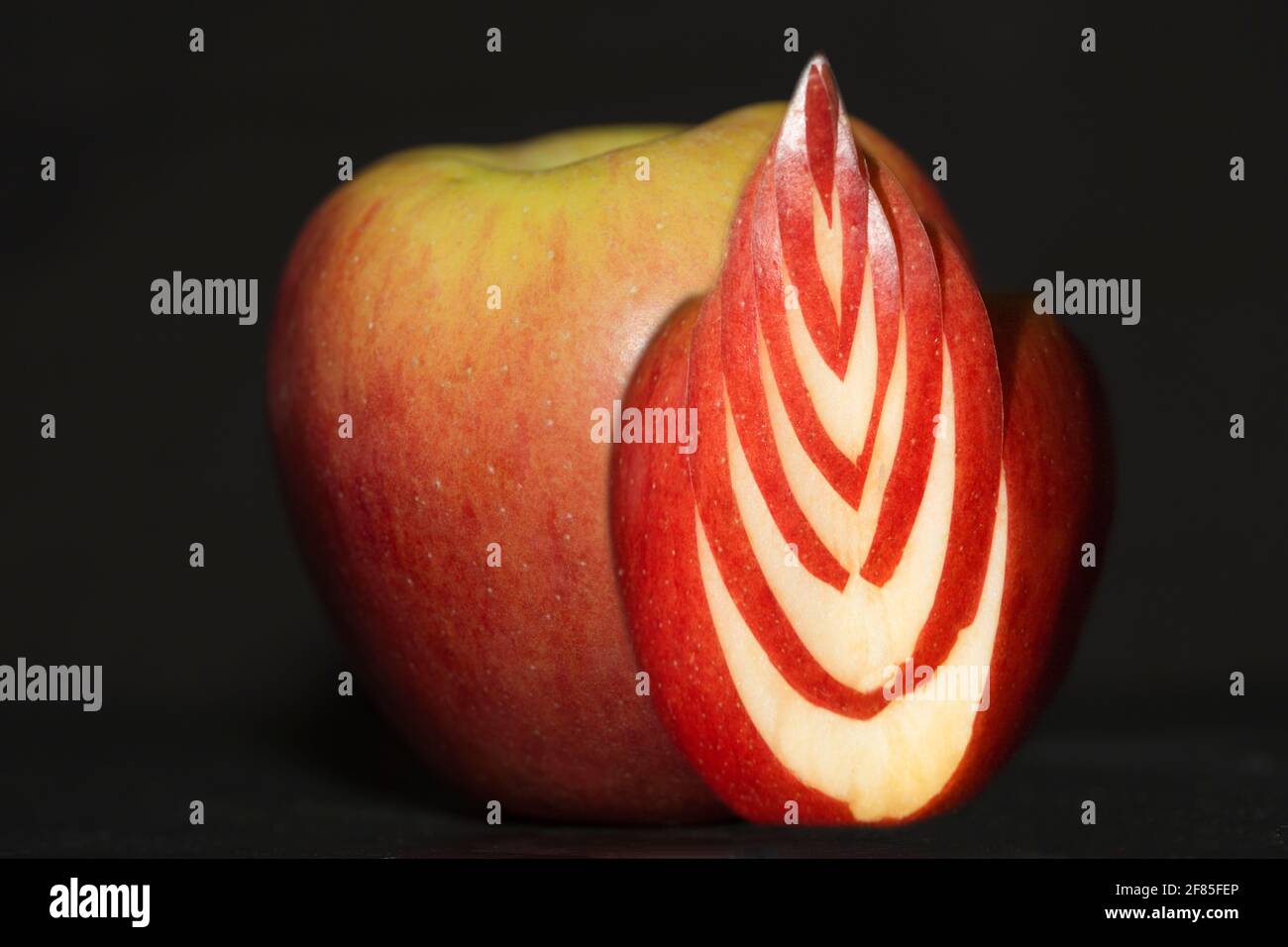 Apple Braeburn Stock Photo