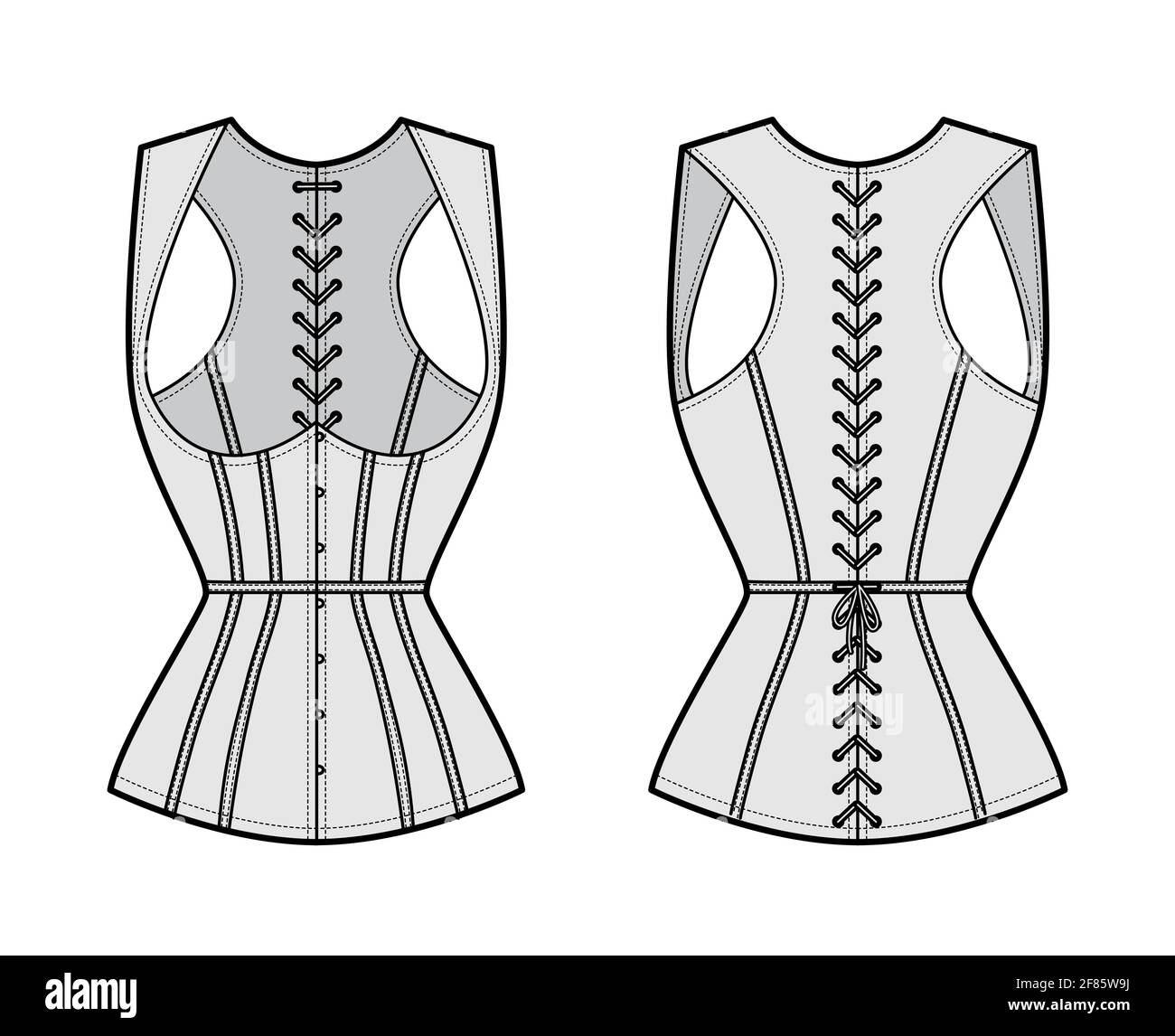 Corset gilet best sale