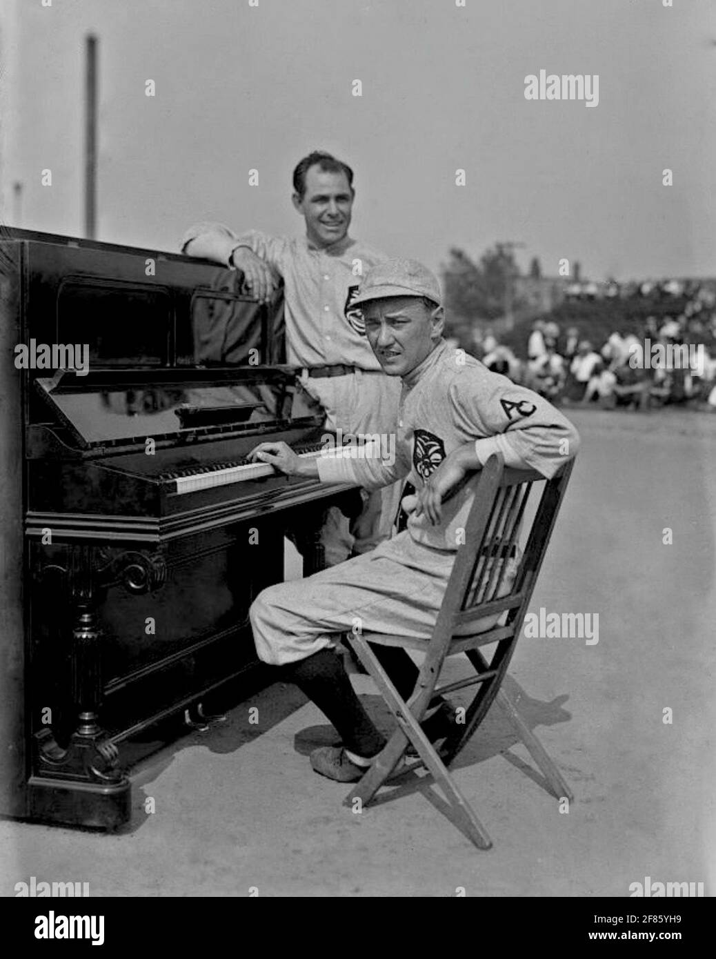 Gus Van & Joe Schenck, Vaudeville Comics, 1915. Stock Photo