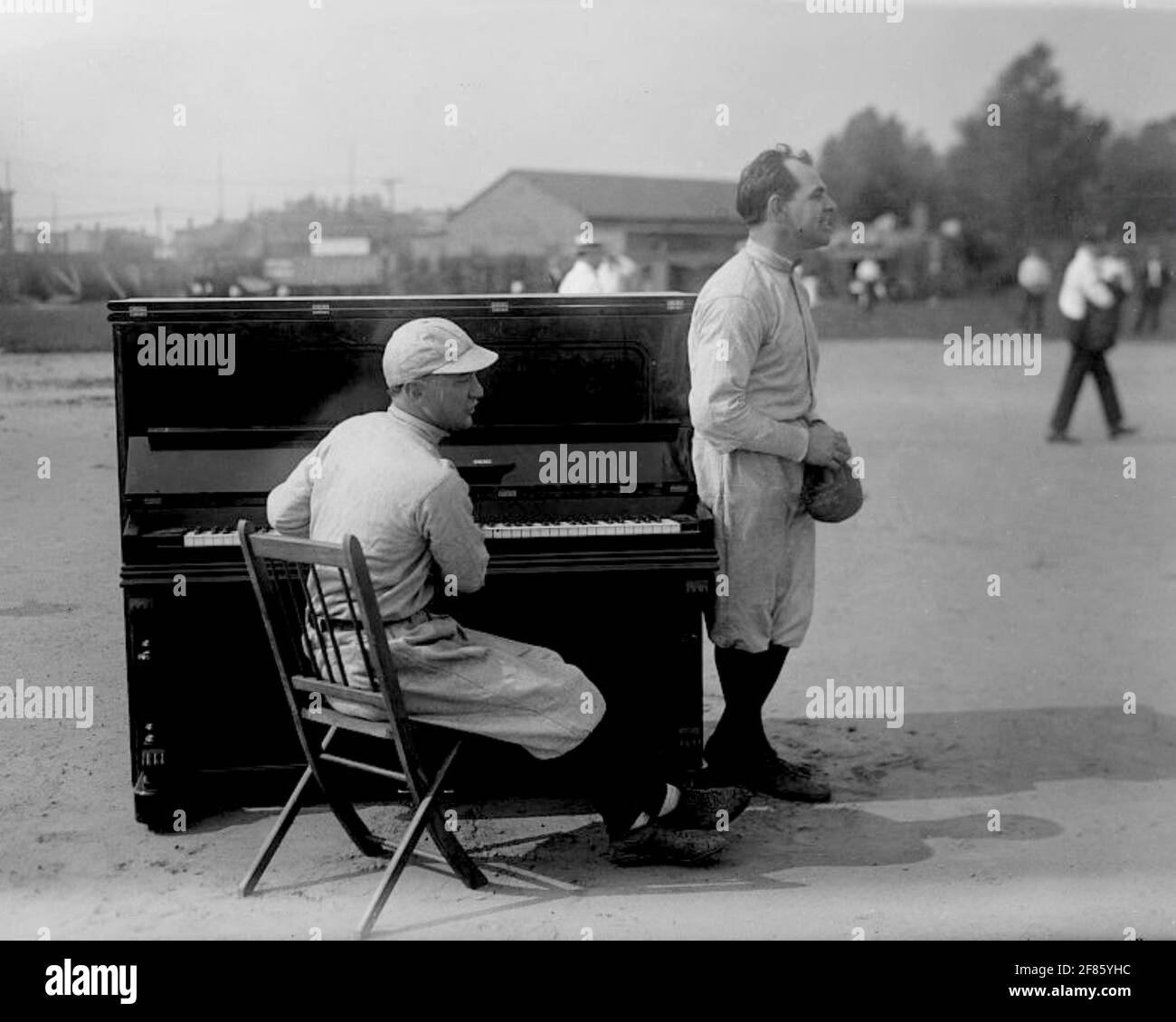Gus Van & Joe Schenck, Vaudeville Comics, 1915. Stock Photo