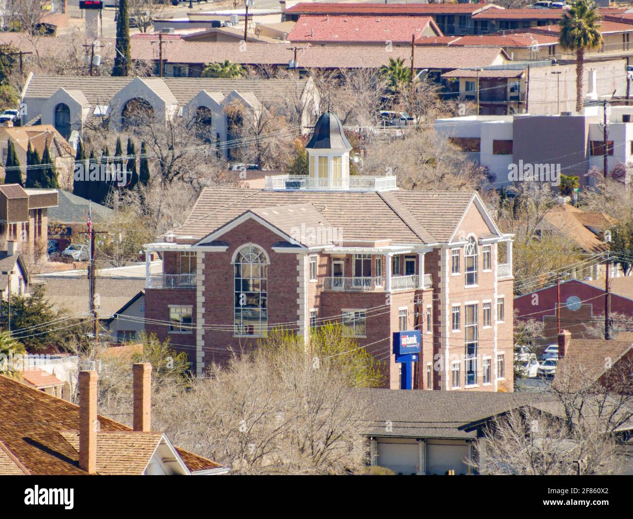 Aerial view of the cityscape of St George at Utah Stock Photo - Alamy