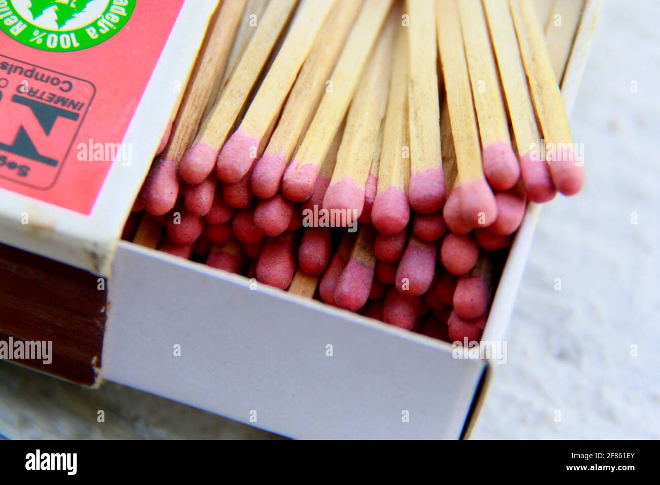 Matchboxes Brazil salvador, bahia / brazil - november 7, 2013: box with matchsticks are ...