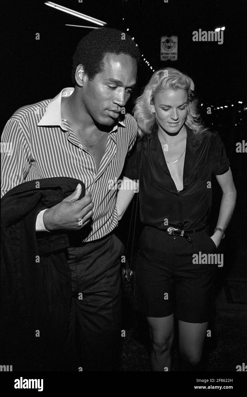 O.J. Simpson and Nicole Brown Circa 1980's Credit: Ralph Dominguez/MediaPunchDonna Summer at the American Music Awards on January 18, 1980 in Los Angeles, California Credit: Ralph Dominguez/MediaPunch Stock Photo