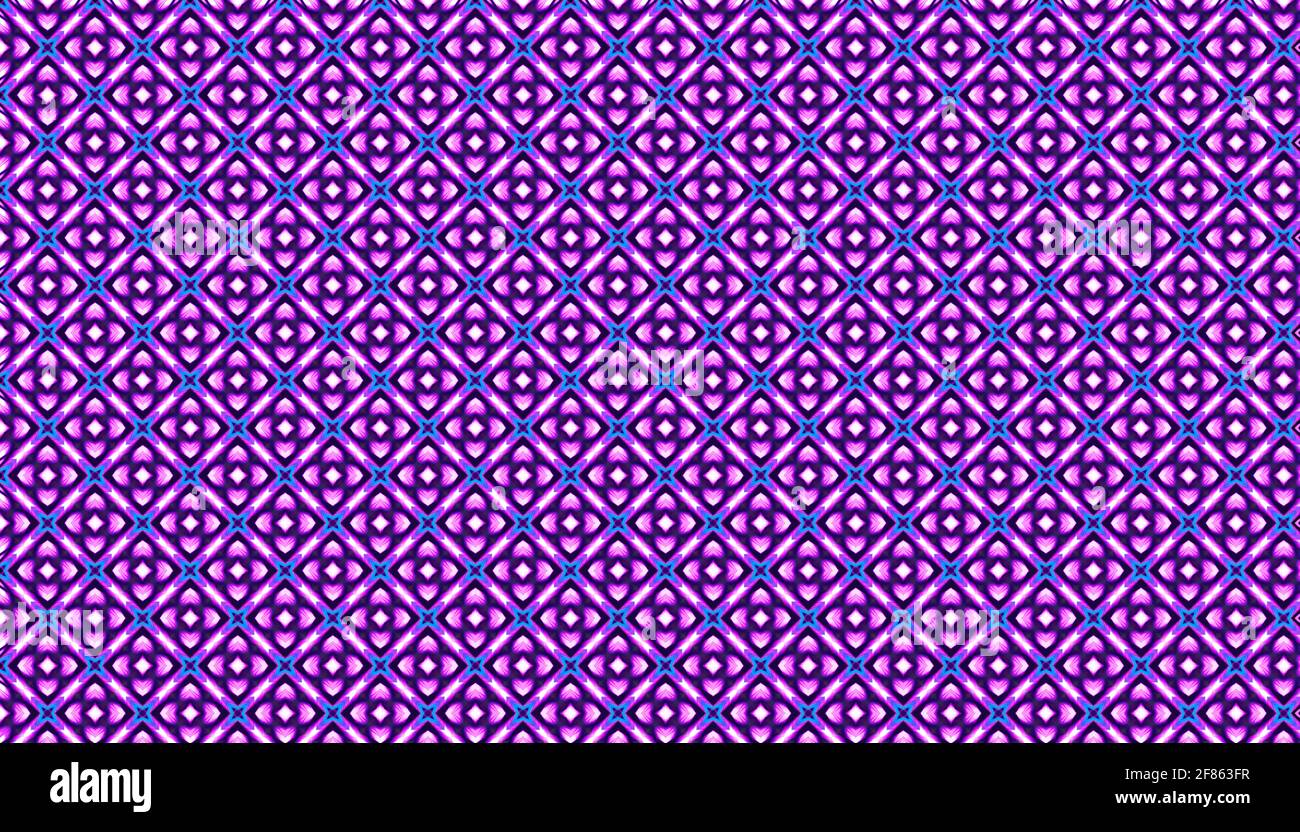 Abstract symmetrical multicolored patterned background. Stock Photo
