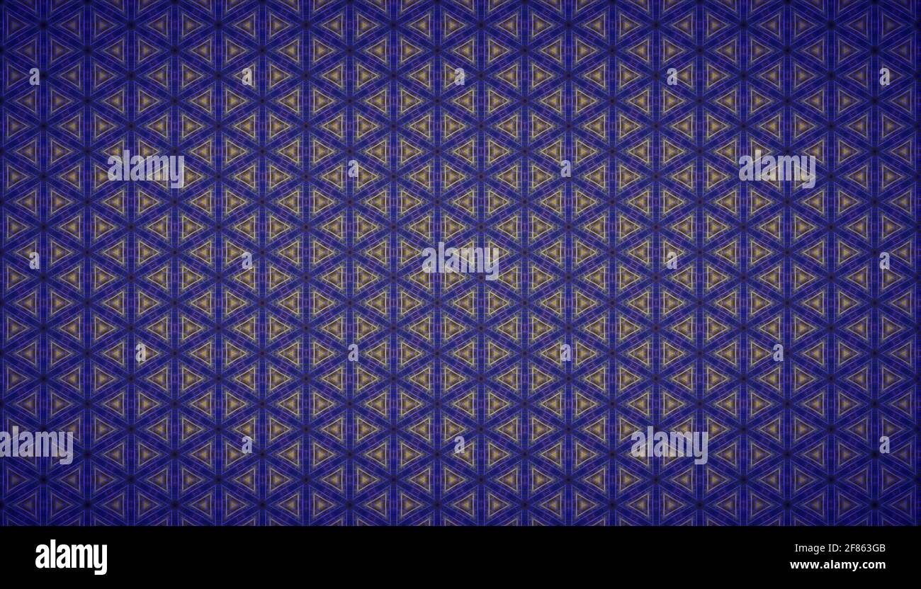 Abstract symmetrical multicolored patterned background. Stock Photo