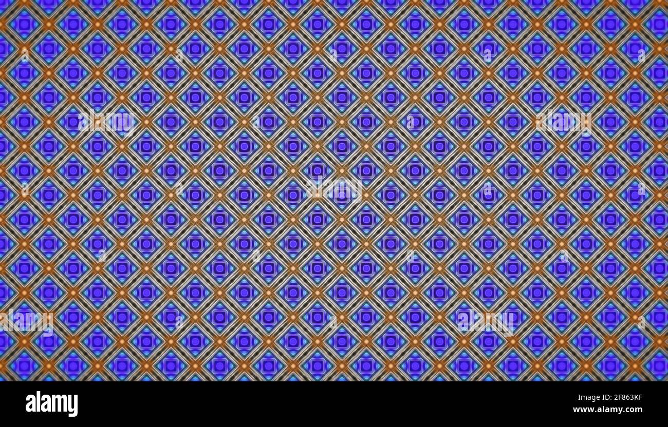 Abstract symmetrical multicolored patterned background. Stock Photo