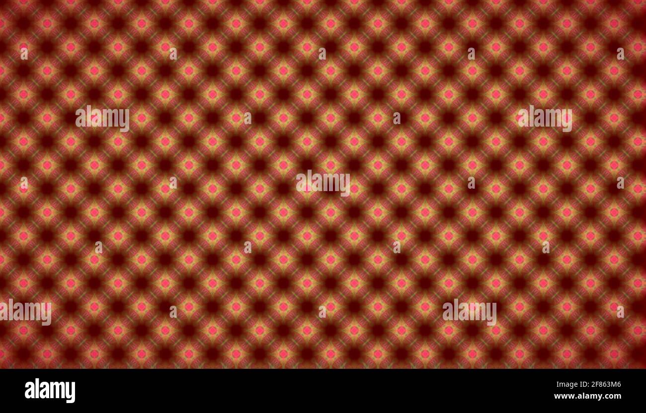 Abstract symmetrical multicolored patterned background. Stock Photo