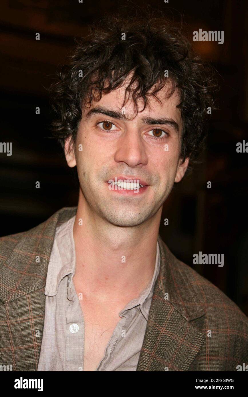 Hamish Linklater attends the opening night of Martin McDonagh's play 'The Lieutenant of Inishmore' at the Lyceum Theatre in New York City on May 3, 2006.  Photo Credit: Henry McGee/MediaPunch Stock Photo