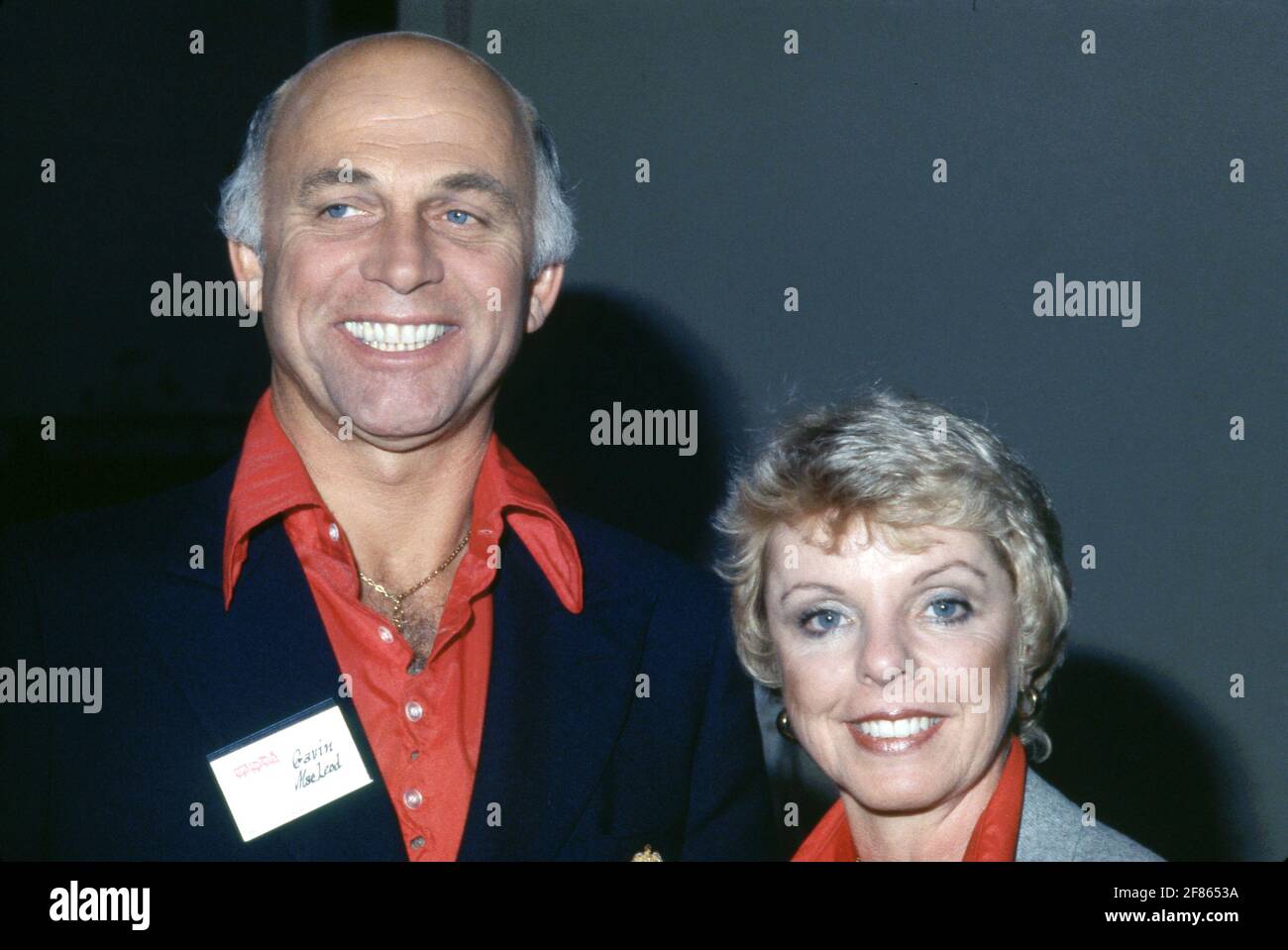 Gavin MacLeod and Patti MacLeod Circa 1980's Credit Ralph Dominguez