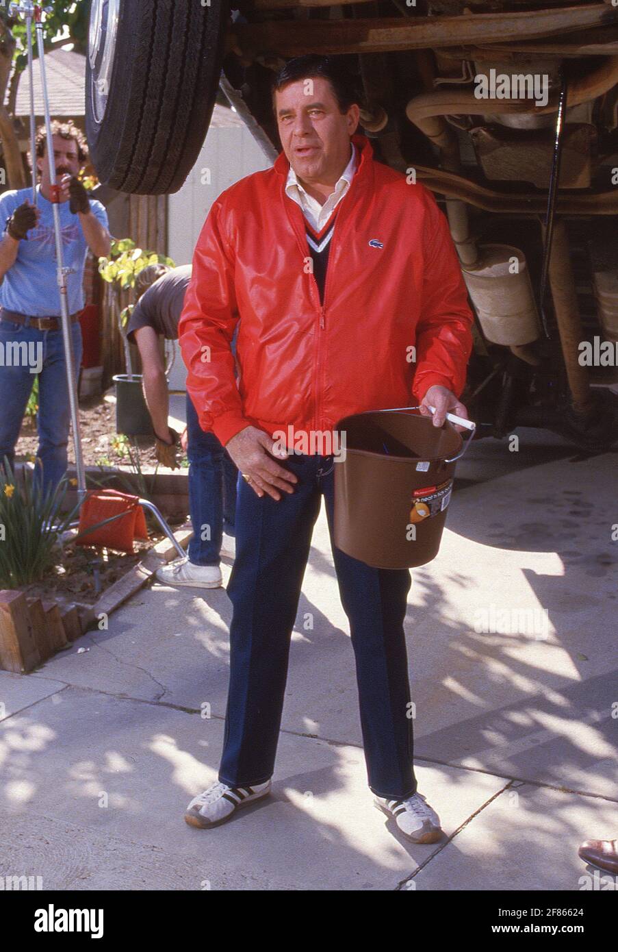Jerry Lewis 1985 Credit: Ralph Dominguez/MediaPunch Stock Photo - Alamy