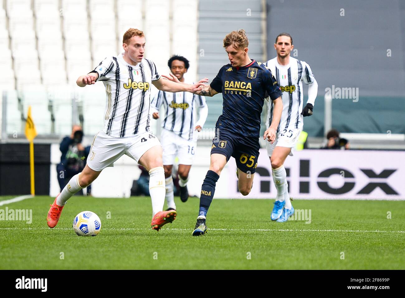 Nicolo Rovella Juventus Fc Looks On Editorial Stock Photo - Stock Image