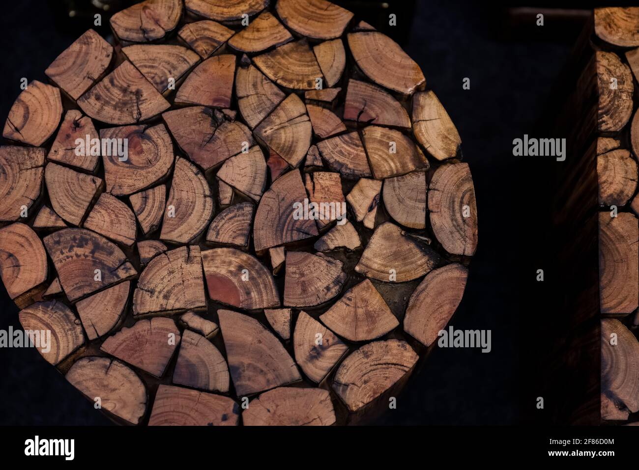 View of Textured design concept for furniture of wood Stock Photo - Alamy