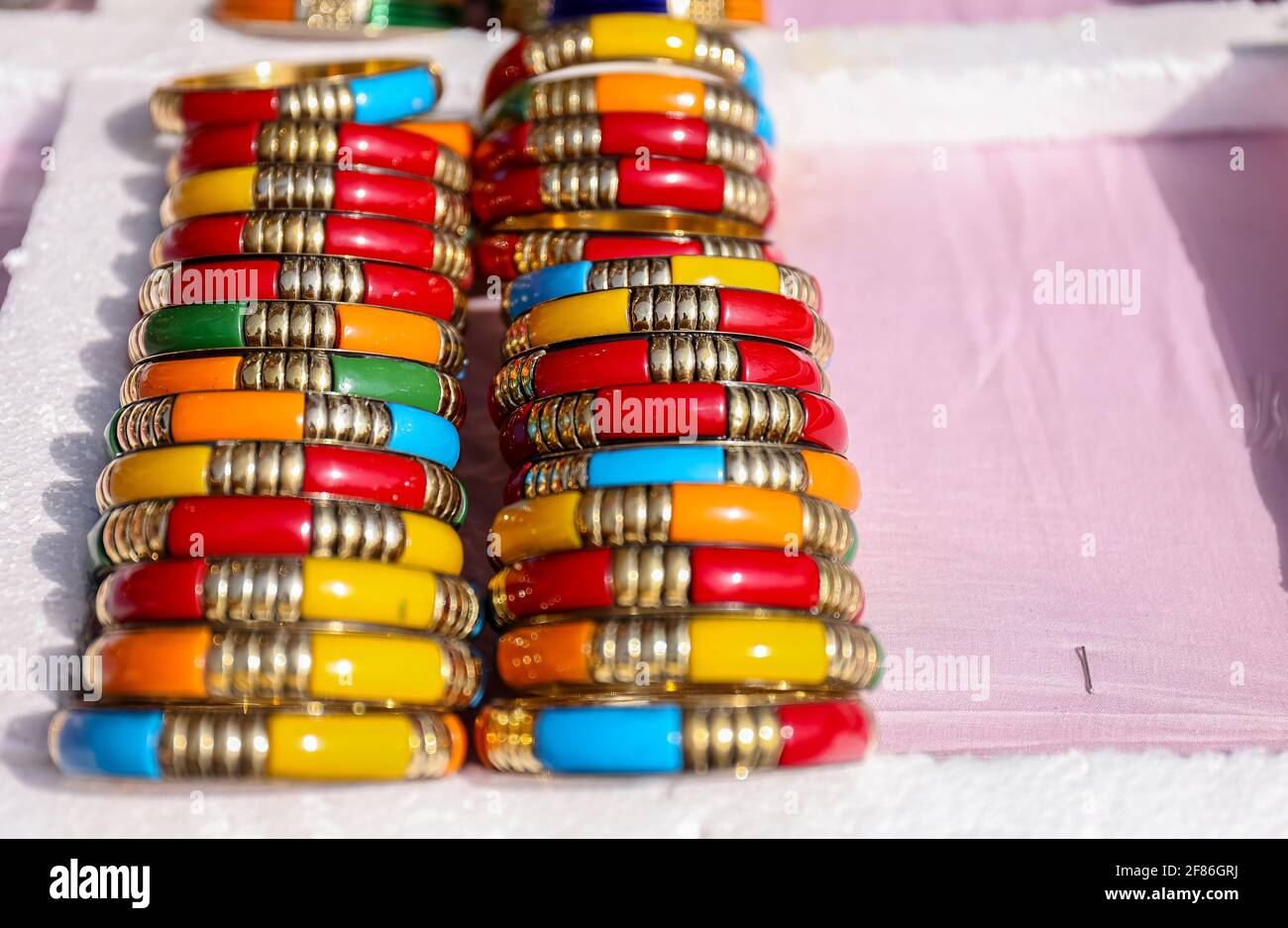 Local Bangles Indian local jewelry hi-res stock photography and images - Alamy