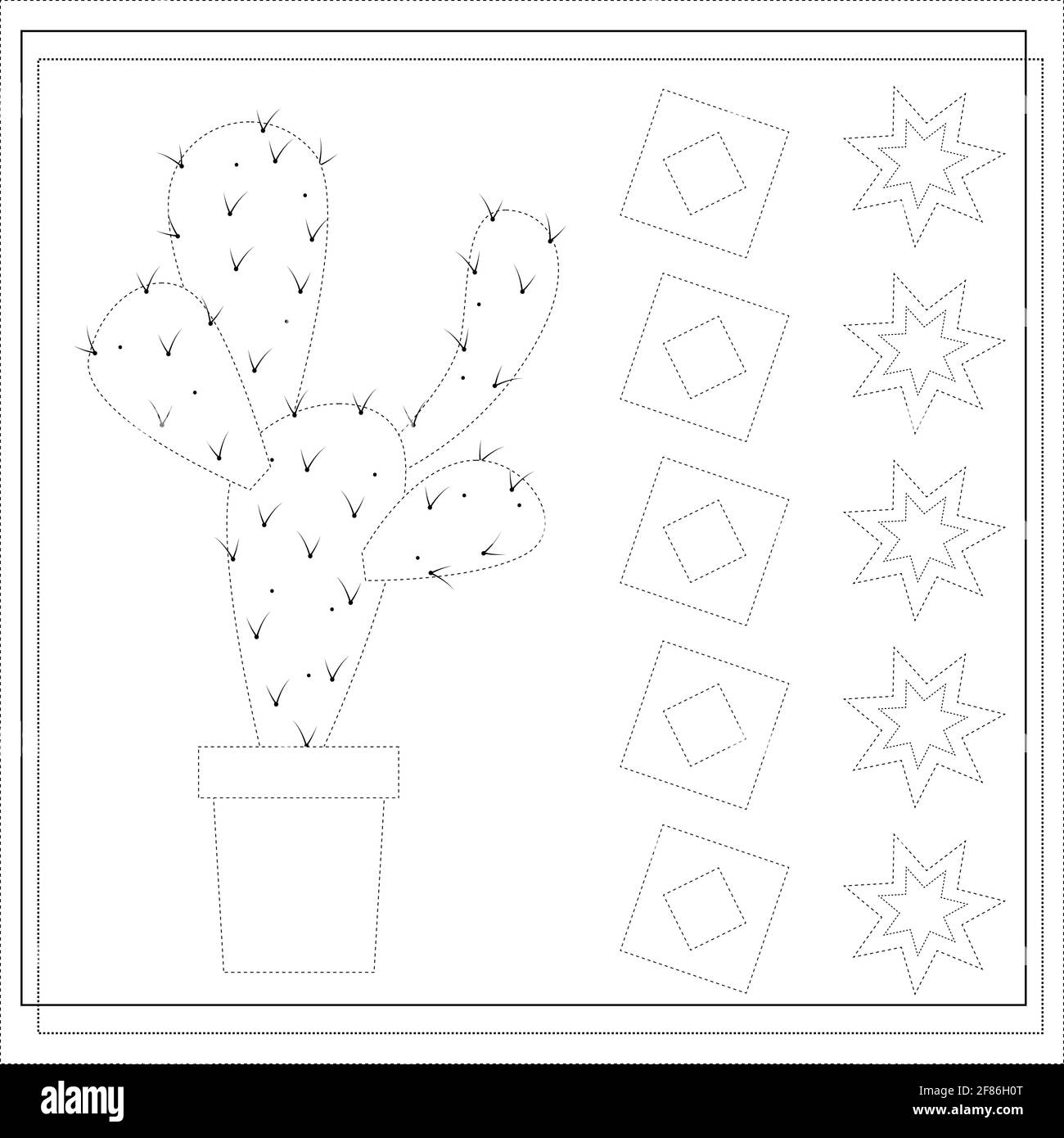 Find Big or Small, worksheet for kids Stock Vector Image & Art - Alamy