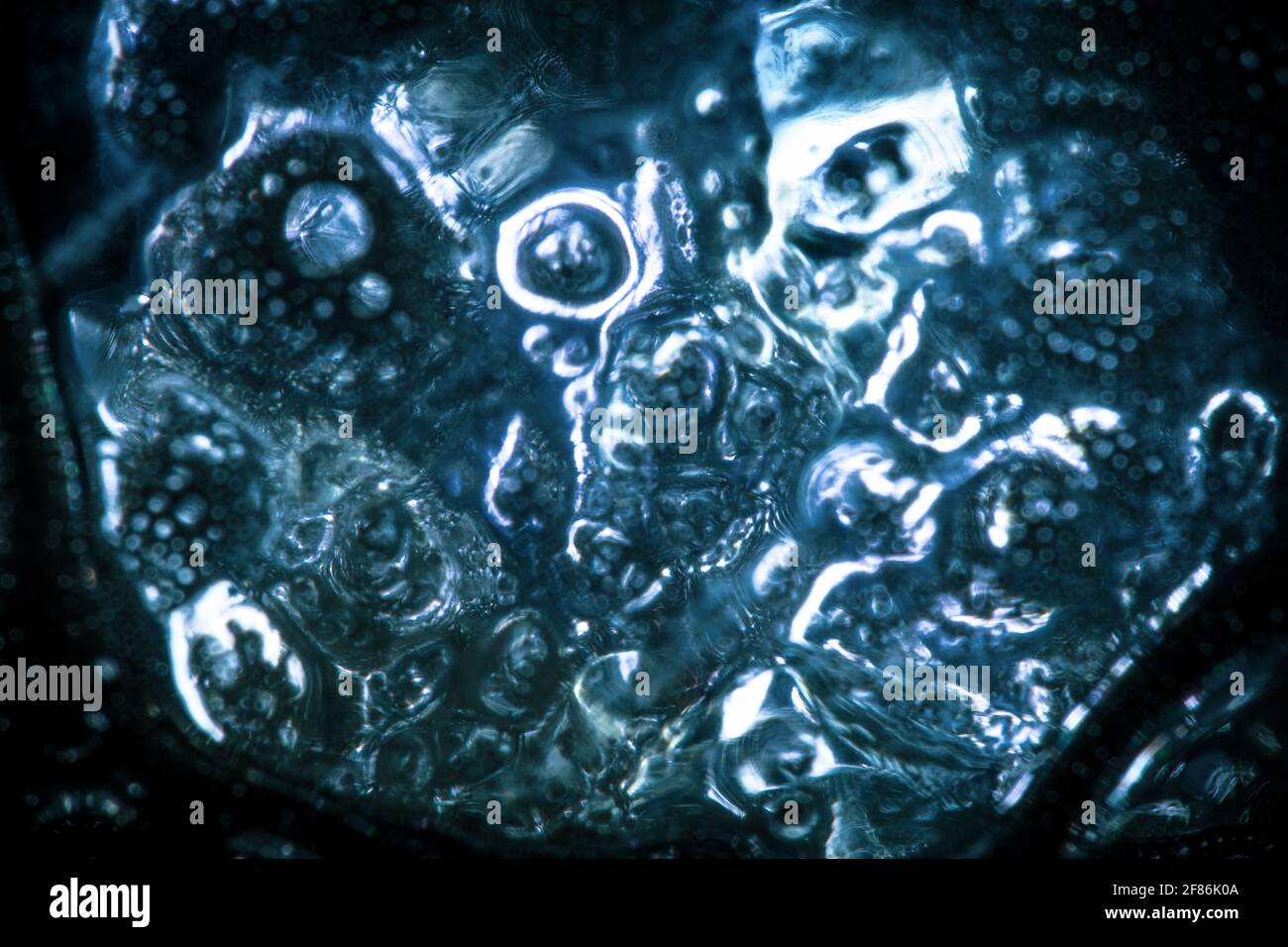 Closeup shot of a surface with abstract bubble patterns Stock Photo - Alamy
