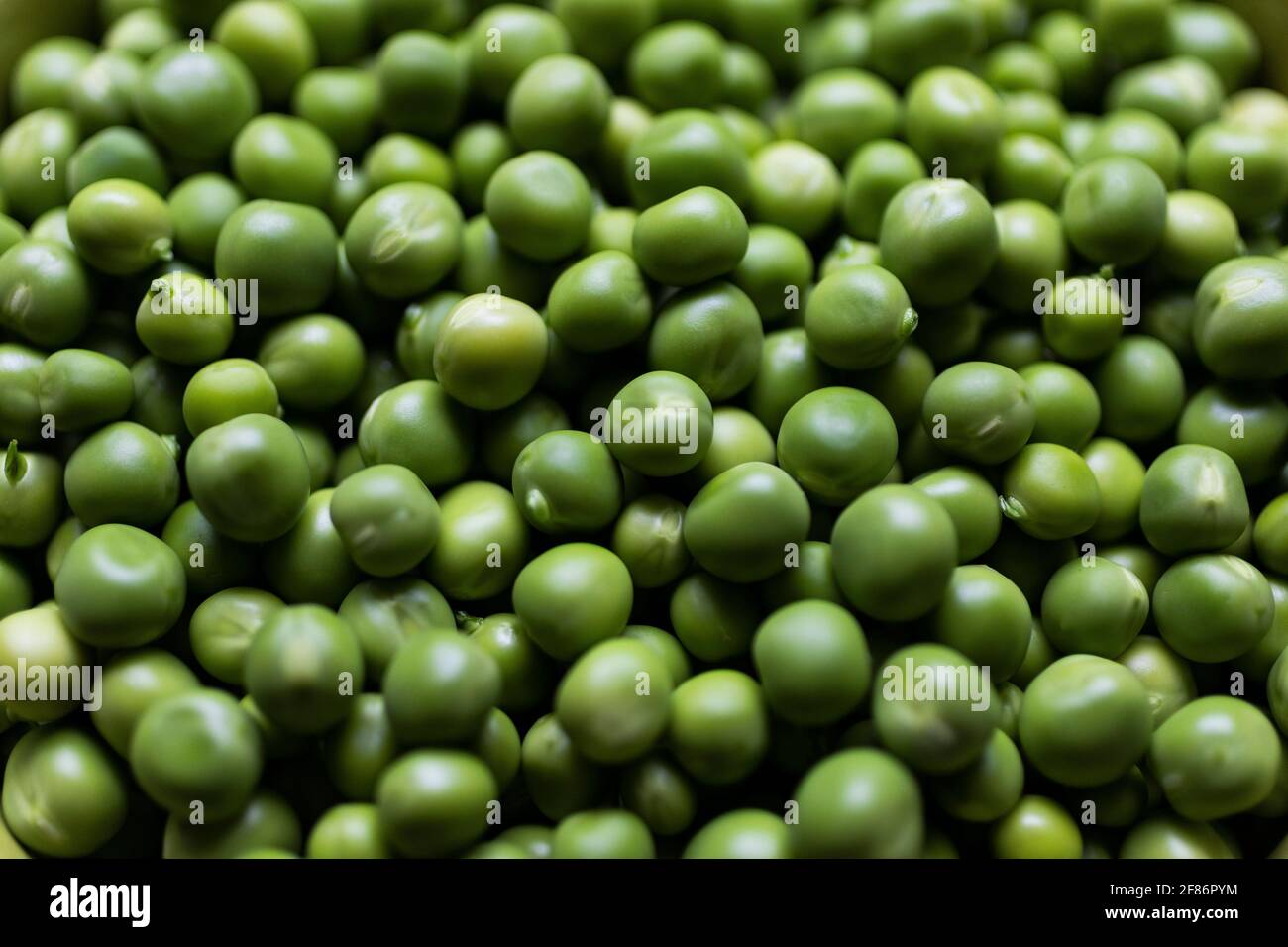 Close up heap of vibrant green hypercium berries Stock Photo
