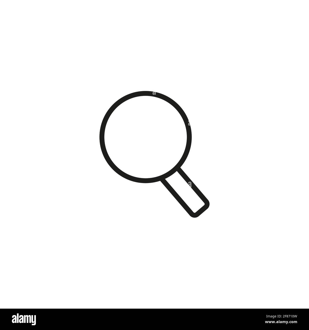 Magnifying glass instrument icon, magnifying sign, glass, magnifier or ...