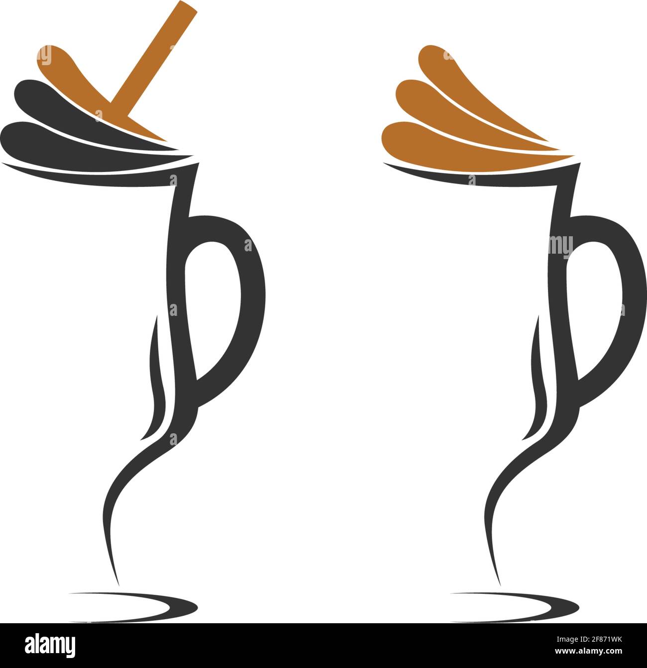 Ice cream logo icon design  vector template Stock Vector